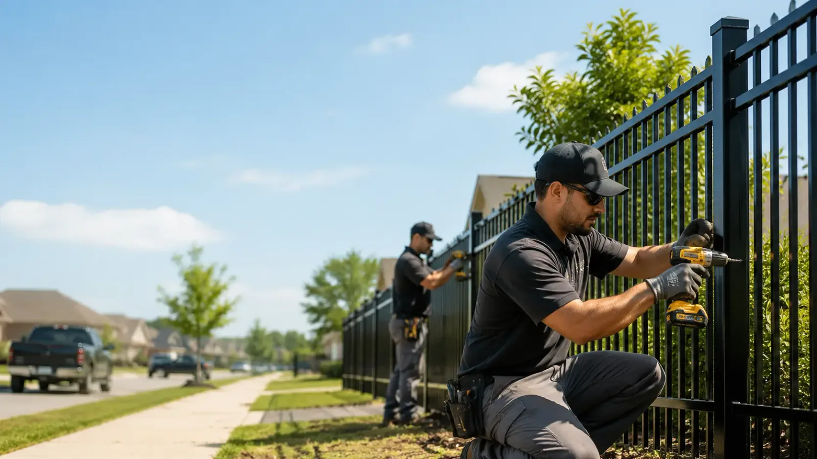 Metal Fence Installation in Wood River Junction, RI